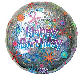 HBD 24"PKG BIRTHDAY CIRCLES