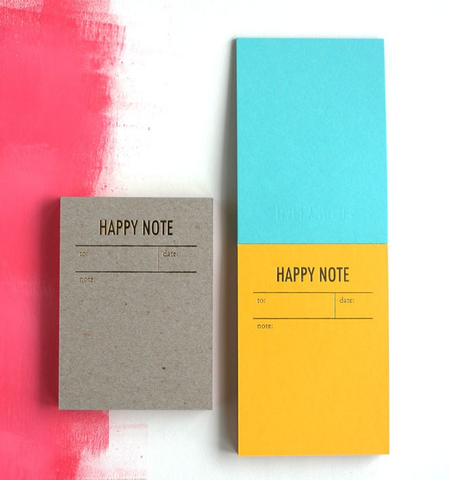 Happy Note Note Pad
