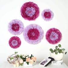 Giant Paper Flowers-12"