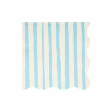 Blue Stripe Small Napkins