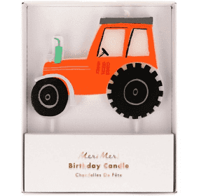 On The Farm Tractor Candle