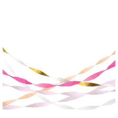 Pastel Birthday Crepe Streamers