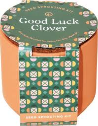 Tiny Terracotta Kit-Good Luck Clover