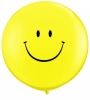 Smile Face Yellow Balloon 36"