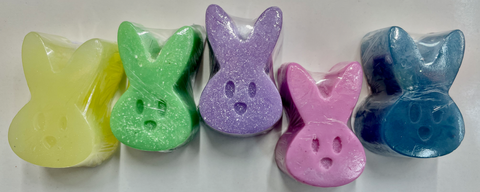 PDX Flower Power Bunny Soaps (Small)