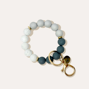 Simply Gray Hands-Free Keychain Wristlet