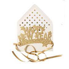 Happy New Year Crown-Gold