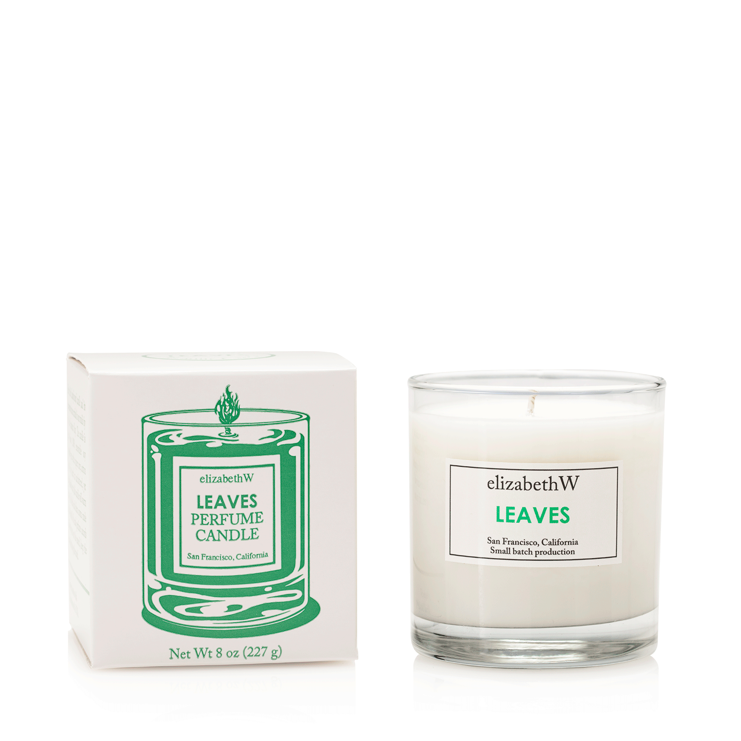Leaves Candle