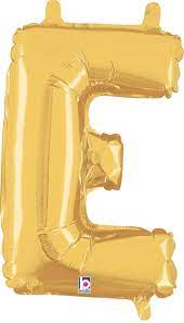 Letter E Large Mylar Balloon