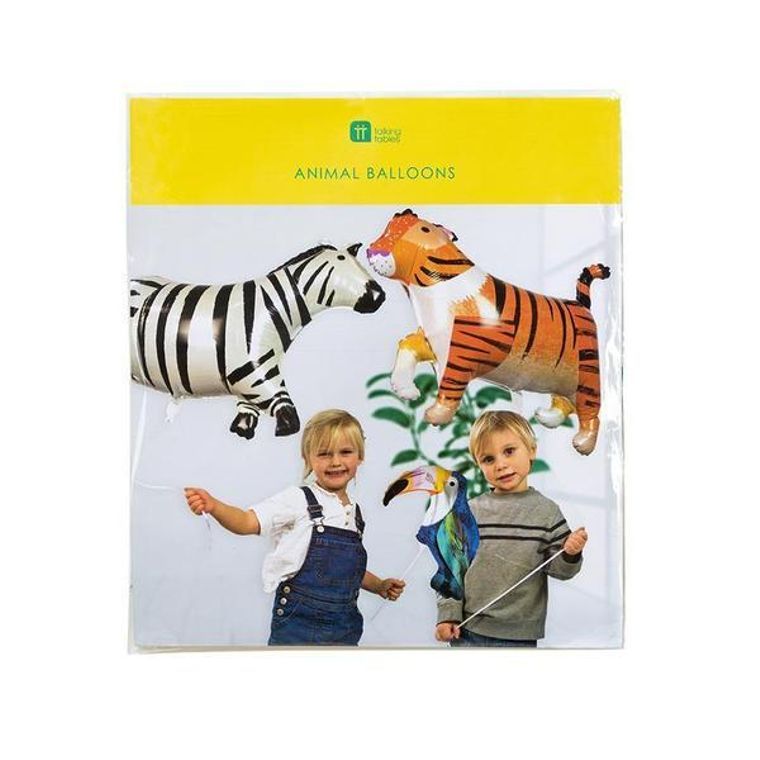 Foil Animal Ballons- Pack of 3