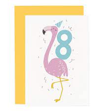 Party Animal 8th Birthday Card